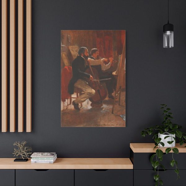 91655-228.jpg The Studio by Winslow Homer Canvas