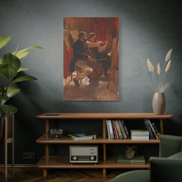 91655-229.jpg The Studio by Winslow Homer Canvas