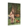 91655-35.jpg The Milk Maid by Winslow Homer Standard Canvas