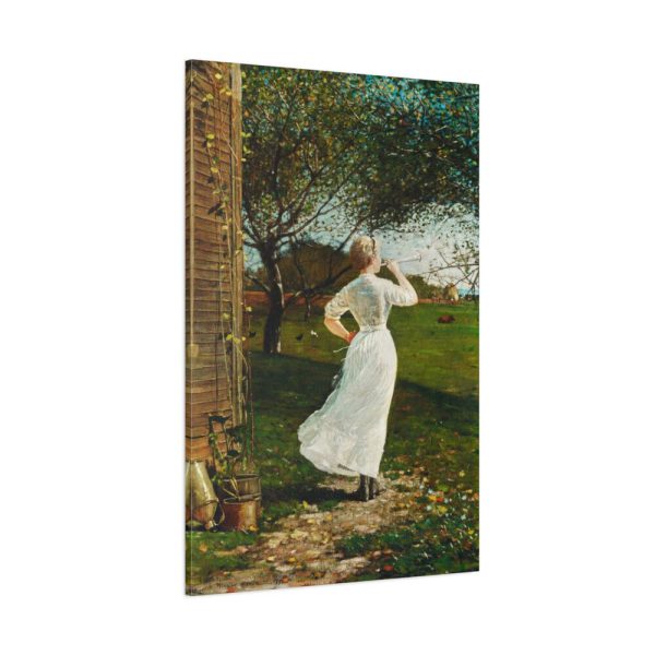 91655-40.jpg The Dinner Horne by Winslow Homer Standard Canvas