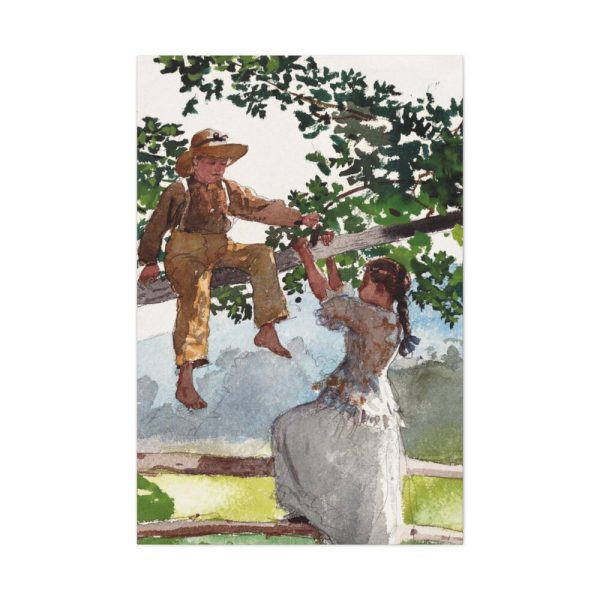 91655-61.jpg On the Fence Standard Canvas