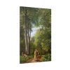 A Beech Wood in May near Iselingen Manor by P. C. Skovgaard Standard Canvas