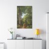 A Beech Wood in May near Iselingen Manor by P. C. Skovgaard Standard Canvas