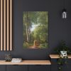 A Beech Wood in May near Iselingen Manor by P. C. Skovgaard Standard Canvas