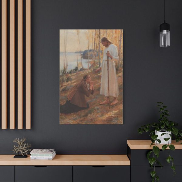 91655-8.jpg Christ and Mary Magdalene by Albert Edelfelt Standard Canvas