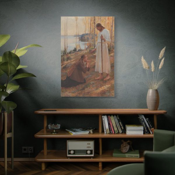 91655-9.jpg Christ and Mary Magdalene by Albert Edelfelt Standard Canvas