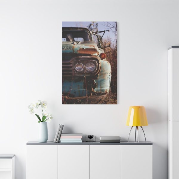 91655-92.jpg Truck Broken Headlight Standard Canvas