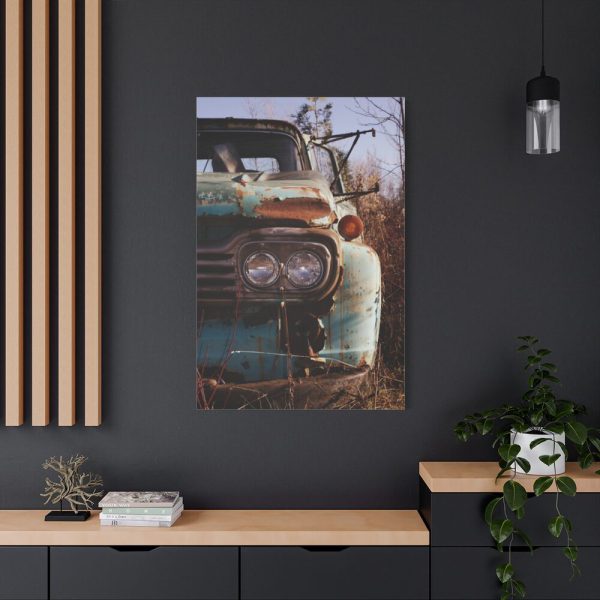 91655-93.jpg Truck Broken Headlight Standard Canvas