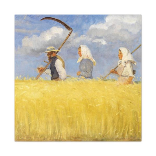91663-1.jpg Anna Ancher's Harvesters Standard Canvas