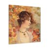 91663-100.jpg Aesthetic Woman in Autumn Standard Canvas