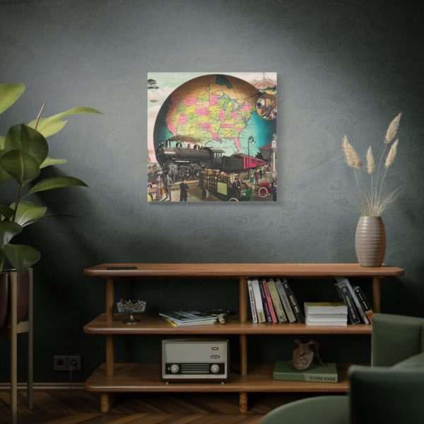 Twentieth Century Transportation by E.S Yate Standard Canvas