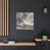 Study of Clouds with a Sunset by Simon Alexandre Clément Denis Standard Canvas