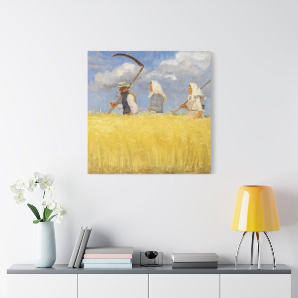 91663-2.jpg Anna Ancher's Harvesters Standard Canvas
