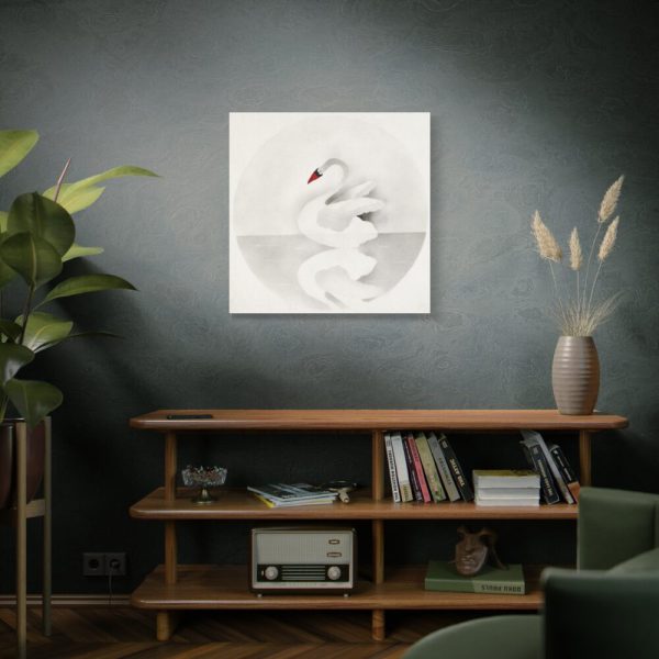 91663-24.jpg Swan by Mary Altha Nims Standard Canvas