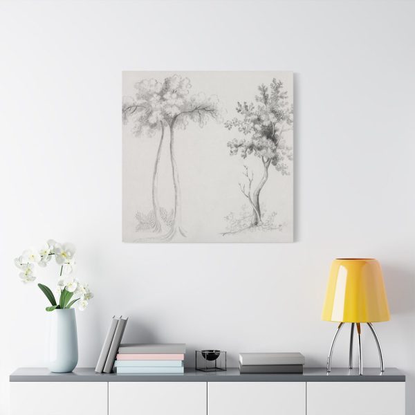 91663-37.jpg Studies of Upas and Maple Trees Framed Canvas