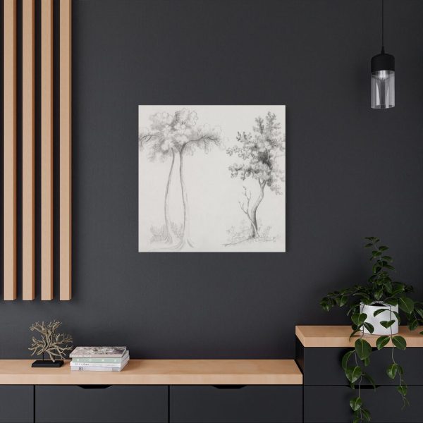 91663-38.jpg Studies of Upas and Maple Trees Framed Canvas