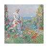 91663-41.jpg In the Garden by Frederick Childe Hassam Standard Canvas