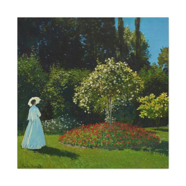 91663-51.jpg Lady in the Garden Standard Canvas