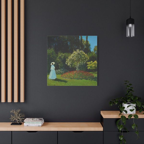 91663-53.jpg Lady in the Garden Standard Canvas