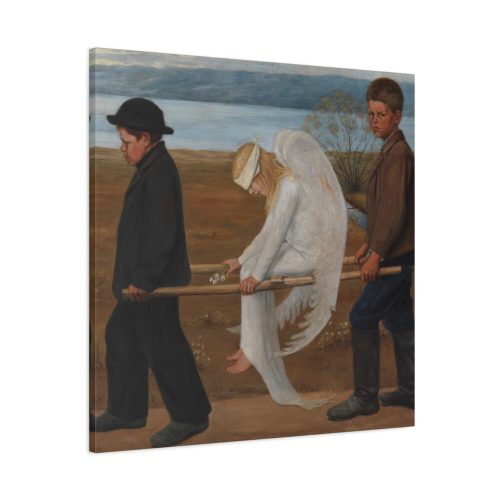The Wounded Angel by Hugo Simberg Standard Canvas