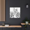 91663-68.jpg Bicycle Vintage Retro Man Standard Canvas