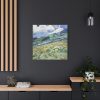 Landscape from Saint-Rémy by Vincent van Gogh Standard Canvas