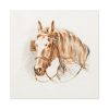 Head of a Horse With Blinkers by Jean Bernard Standard Canvas