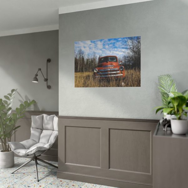 Truck Rustic Vintage Poster