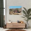 92408-109.jpg Oldtimer Wreck Rusty Truck Historic Desert California Poster