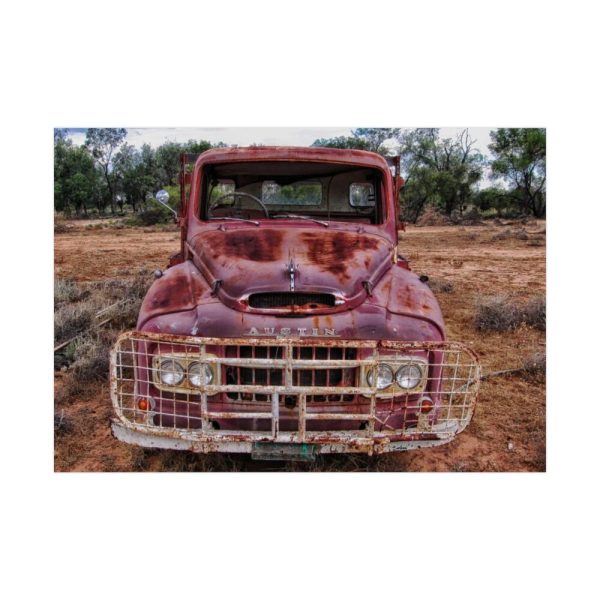Austin Truck In Australian Nature Poster