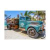 Vintage Truck on the Beach Poster