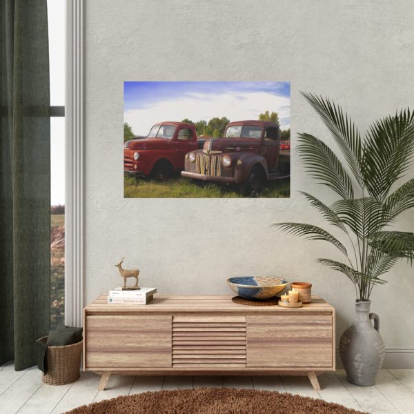 92408-136.jpg Old American Pickup Truck Poster
