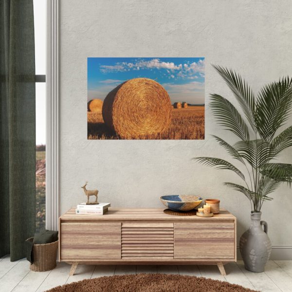 92408-169.jpg Straw Bales Poster