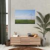 92408-172.jpg Wind Turbines in Rural Missouri Poster