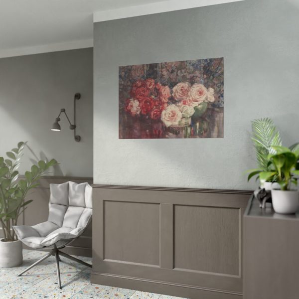 92408-182.jpg Margaret Stoddart Roses Poster