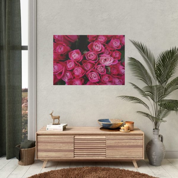 Flowers Rose Pink Bouquet Poster