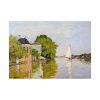 92408-204.jpg Houses on the Achterzaan by Claude Monet Poster