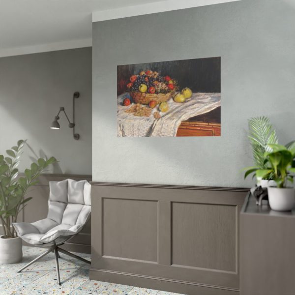 92408-209.jpg Apples and Grapes by Claude Monet Poster