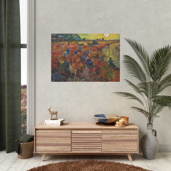 92408-217.jpg Vincent van Gogh's The Red Vineyard Poster
