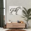 92408-229.jpg Standing horse by Jean Bernard Poster