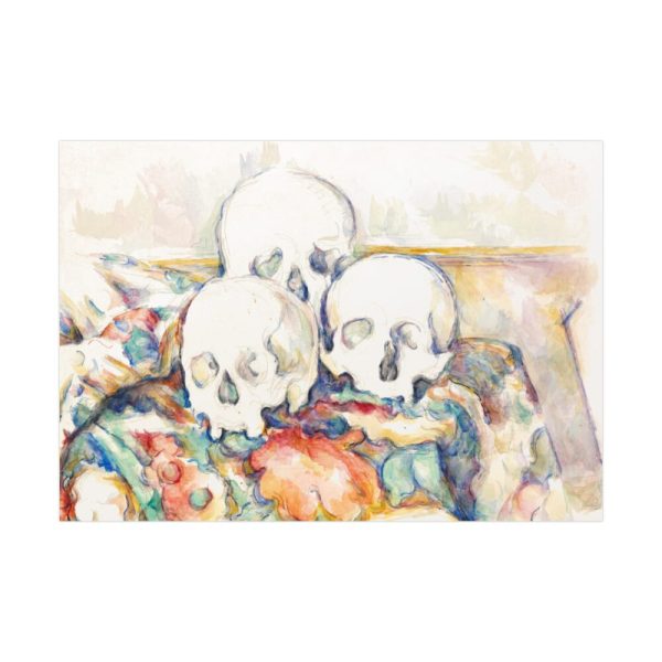 92408-255.jpg The Three Skulls by Paul Cézanne Poster