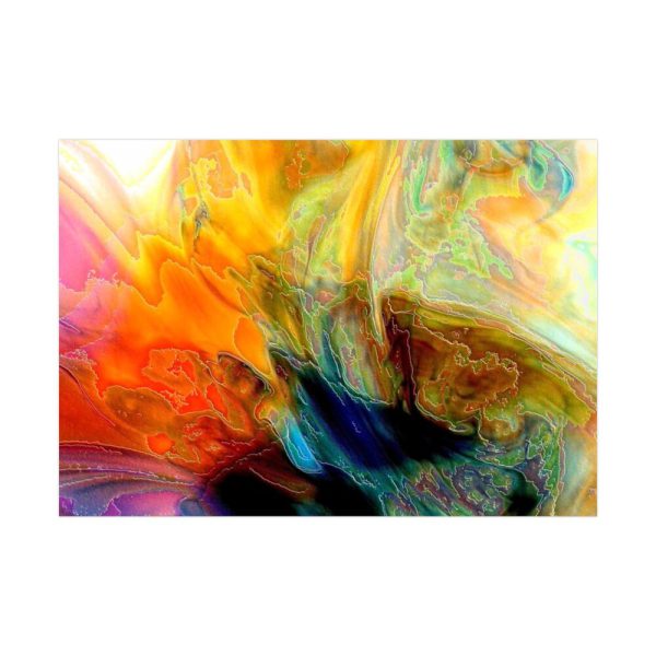 Colorfulness art Poster