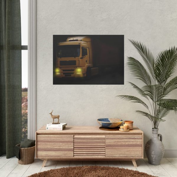 Yellow Truck Poster