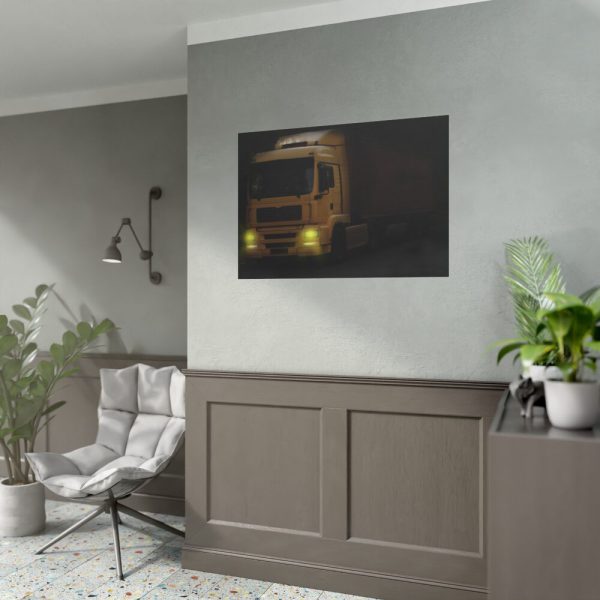 Yellow Truck Poster