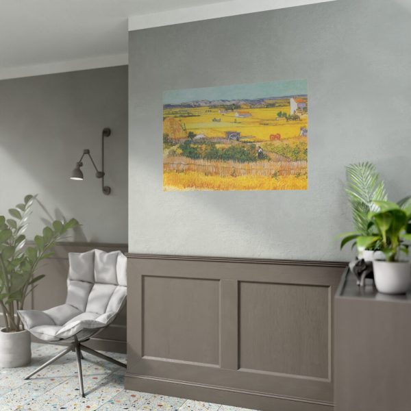 92408-29.jpg Van Gogh Harvest Poster