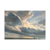 92408-294.jpg Study of Clouds with a Sunset by Simon Alexandre Clément Denis Poster