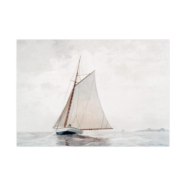 92408-30.jpg Sailing off Gloucester by Winslow Homer Poster