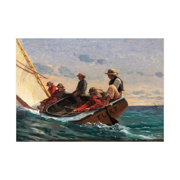 92408-306.jpg The Flirt by Winslow Homer Poster