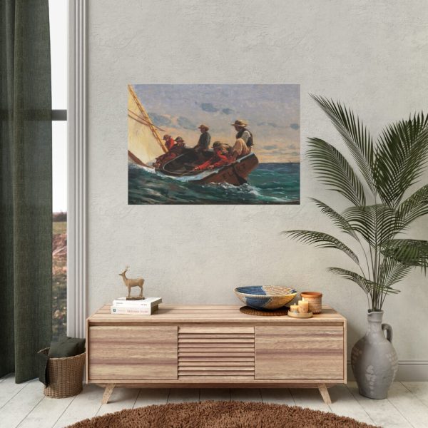 92408-307.jpg The Flirt by Winslow Homer Poster