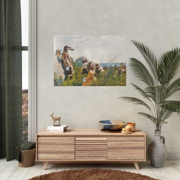 92408-313.jpg Berry Pickers by Winslow Homer Poster